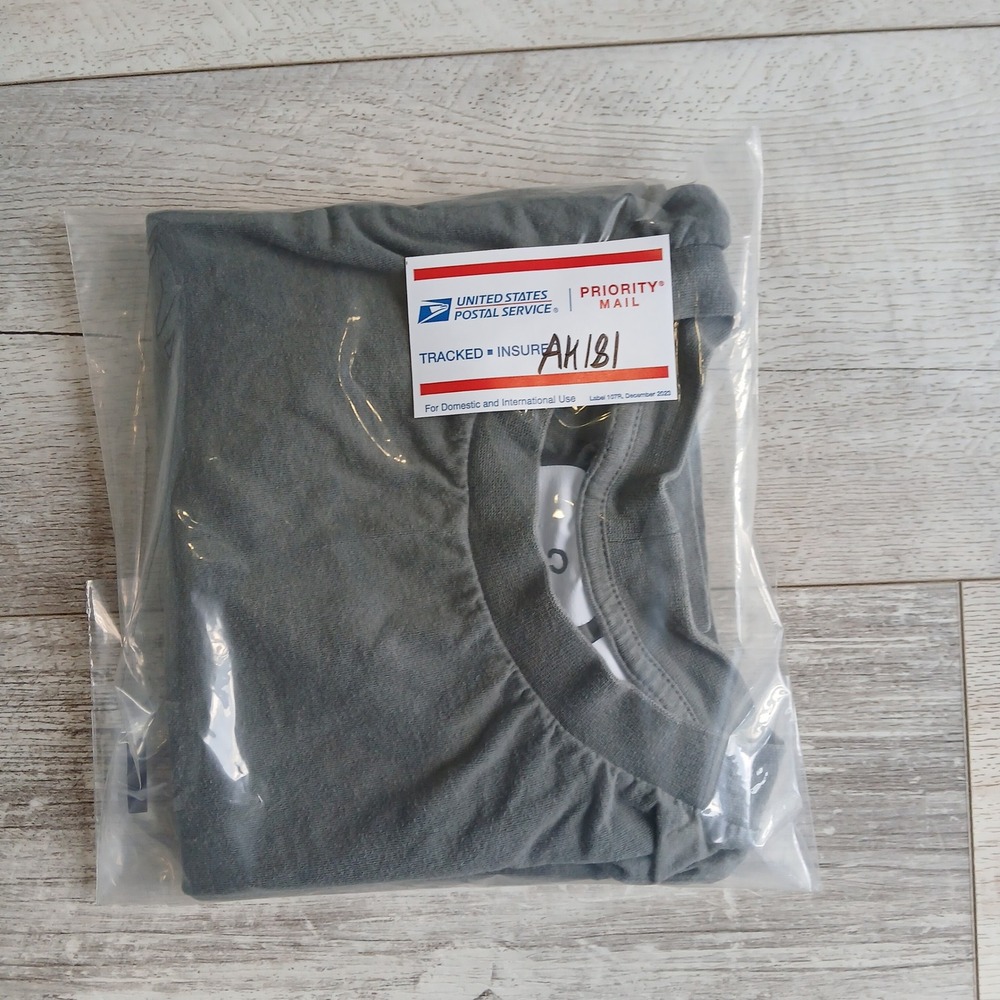 COLLUSION‎ Mens Gray Cotton Crew Neck Short Sleeve T-Shirt Large - Picture 11 of 11